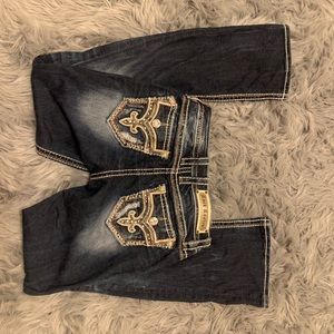 ❤️Rock Revival Dark wash Mari “Easy boot” 25 R